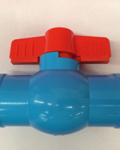 Blue PVC Ball Valve 25 (1")